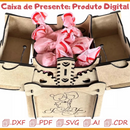 Vetor Caixa de Presente Cnc - Laser - Mdf - Acrílico + Bônus